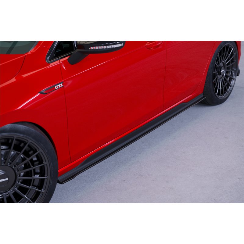 Juego De Faldones Laterales VW Golf 8 (Tipo CD) GTI, GTI Clubsport, GTD, GTE 12/2019-