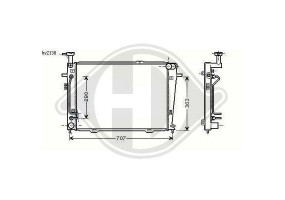 Radiador Tucson,sportage,...