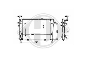 Radiador Tucson,sportage,...
