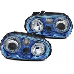 Juego De Faros Vw Golf 4...