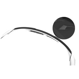 Añadido Aleron Alfa Romeo Stelvio Cupra R St 2017- plastico abs