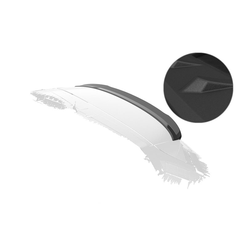 Añadido Aleron Audi A3 (8y) Touring (basis, M Sportpaket, M Sportpaket Pro) 2020- plastico abs