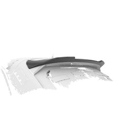 Añadido Aleron Audi A3 8v Cabrio Und Coupe 2012-2020 plastico abs