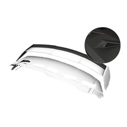 Añadido Aleron Mercedes-benz A-klasse W176 todos Mit Lackiertem Originalspoiler 2012-2018 plastico abs