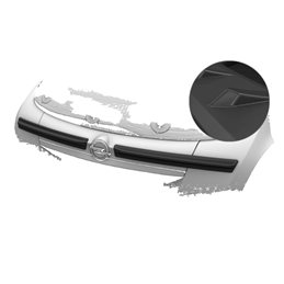 Añadido Aleron Opel Mokka A / Mokka X Coupe 2012-2019 plastico abs