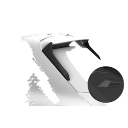 Añadido Aleron Seat Ibiza 5 (6f) Limousine 2017- plastico abs