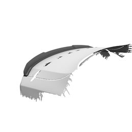 Añadido Aleron Volvo S60 (3. Gen) Gti, Gtd, Gte, R-line 2018- plastico abs