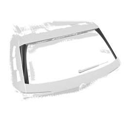 Añadido Aleron Vw Tiguan 2 (typ Ad1) Sportback 2017- plastico abs