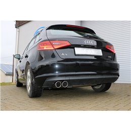 Escape deportivo Fox Audi A3/ S3 8V desde 2012 Sportback 1,2l 1,4l 1,6l TDI 2,0l TDI