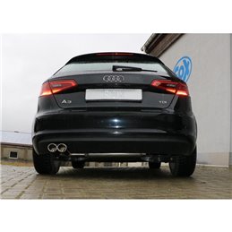 Escape deportivo Fox Audi A3/ S3 8V desde 2012 Sportback 1,2l 1,4l 1,6l TDI 2,0l TDI
