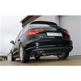 Escape deportivo Fox Audi A3/ S3 8V desde 2012 Sportback 1,2l 1,4l 1,6l TDI 2,0l TDI