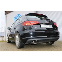Escape deportivo Fox Audi A3/ S3 8V desde 2012 Sportback 1,2l 1,4l 1,6l TDI 2,0l TDI
