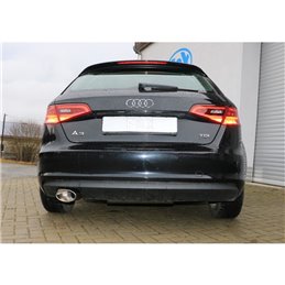Escape deportivo Fox Audi A3/ S3 8V desde 2012 Sportback 1,2l 1,4l 1,6l TDI 2,0l TDI