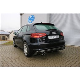 Escape deportivo Fox Audi A3/ S3 8V desde 2012 Sportback 1,2l 1,4l 1,6l TDI 2,0l TDI