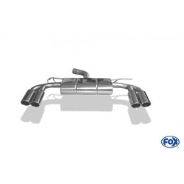 Escape deportivo Fox Audi A3/ S3 8V desde 2012 Sportback 1,2l 1,4l 1,6l TDI 2,0l TDI