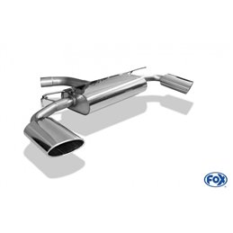 Escape deportivo Fox Audi A3/ S3 8V desde 2012 Sportback 1,2l 1,4l 1,6l TDI 2,0l TDI