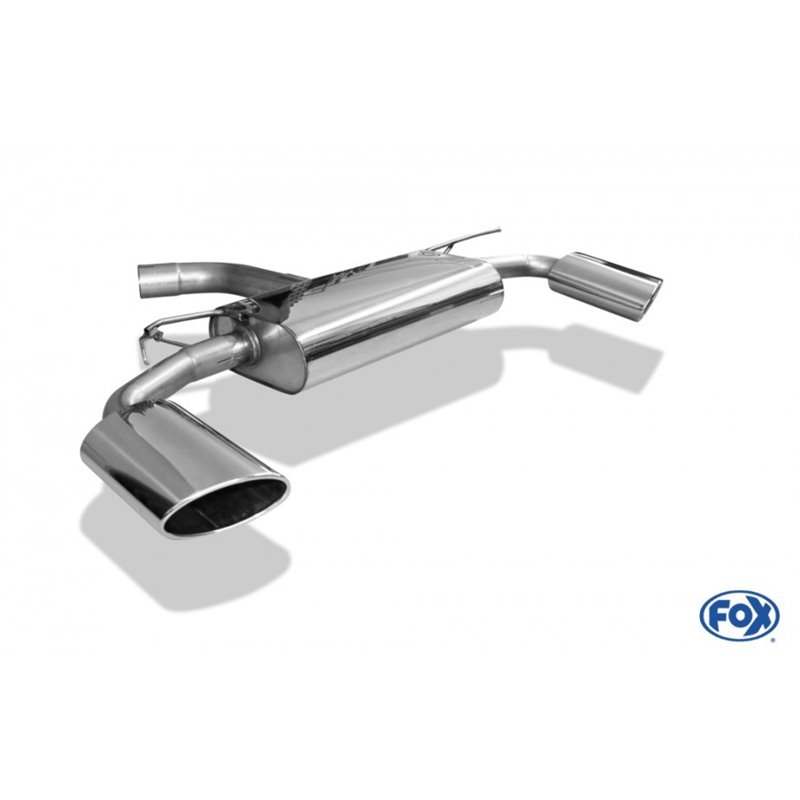 Escape deportivo Fox Audi A3/ S3 8V desde 2012 Sportback 1,2l 1,4l 1,6l TDI 2,0l TDI