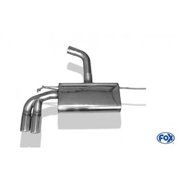 Escape deportivo Fox Audi A3/ S3 8V desde 2012 3-Türer 1,8l