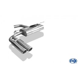 Escape deportivo Fox Audi A3/ S3 8V desde 2012 Limousine/ Cabrio 1,2l 1,4l 1,6l TDI 2,0l TDI