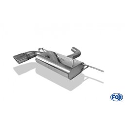 Escape deportivo Fox Audi A3/ S3 8V desde 2012 3-Türer 1,2l 1,4l 1,6l TDI 2,0l TDI