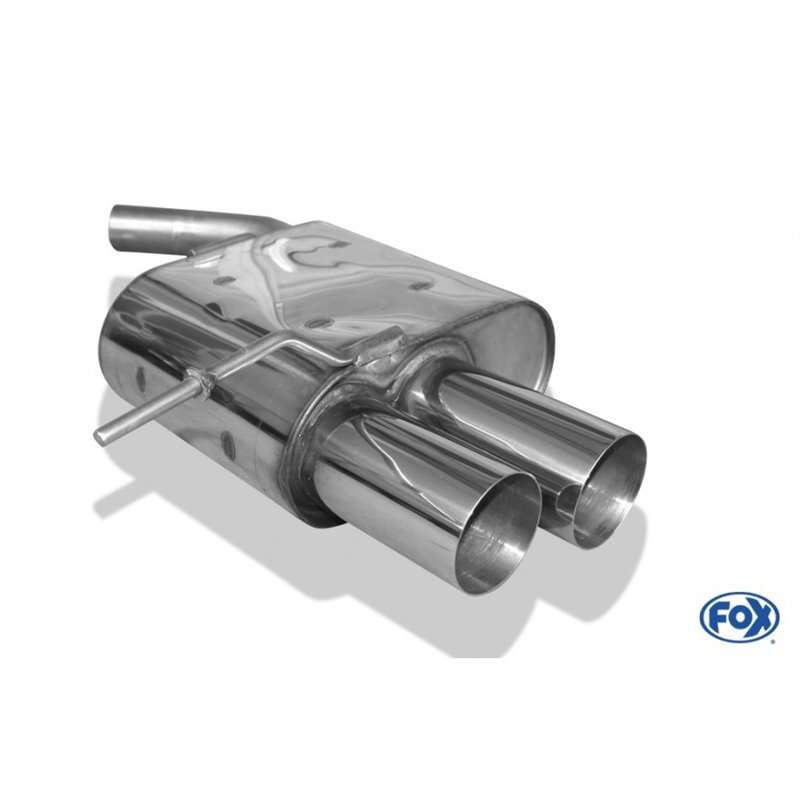 Escape deportivo Fox BMW 1er E87 - 2003-2012 118d 120d Todos