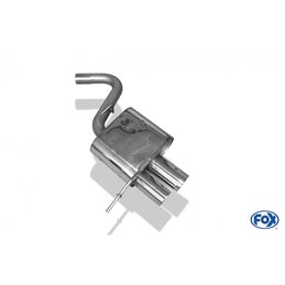 Escape deportivo Fox BMW 1er E87 - 2003-2012 118d 120d Todos