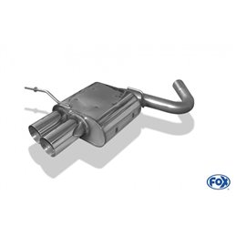 Escape deportivo Fox BMW 1er E87 - 2003-2012 118d 120d Todos