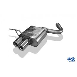 Escape deportivo Fox BMW 1er E87 - 2003-2012 118d 120d Todos