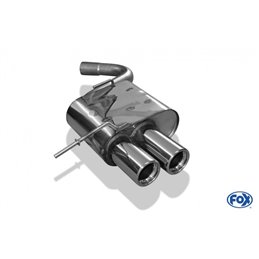 Escape deportivo Fox BMW 1er E87 - 2003-2012 118d 120d Todos