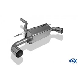 Escape deportivo Fox BMW 1er F20/21 - desde 2011 120d 63,5mm System