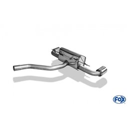 Escape deportivo Fox BMW 1er F20/21 - desde 2011 120d 63,5mm System