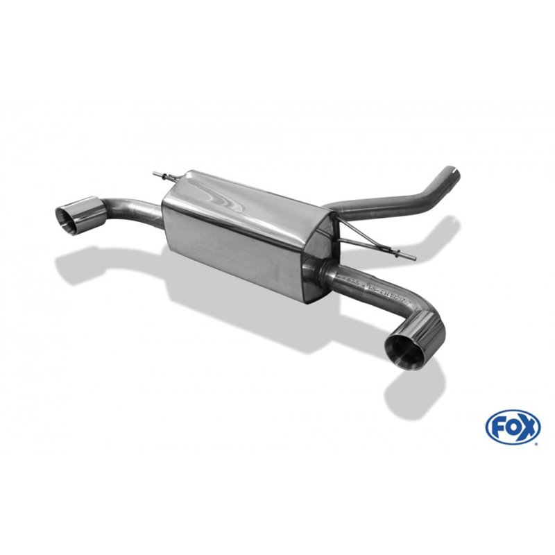 Escape deportivo Fox BMW 1er F20/21 - desde 2011 120d 63,5mm System