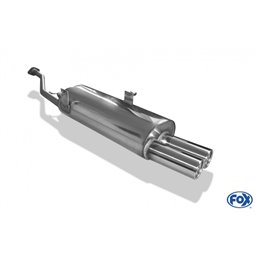 Escape deportivo Fox BMW 3er E30 316i/ 318i desde 88 Todos