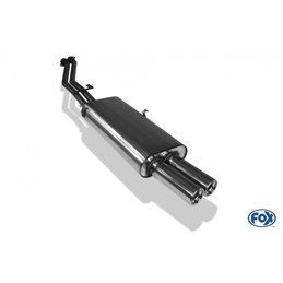 Escape deportivo Fox BMW 3er E30 320i/ 325i Nicht Facelift