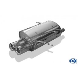 Escape deportivo Fox BMW 3er E36 316i 77kW/ 318Ti Compact Todos