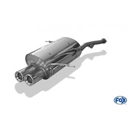 Escape deportivo Fox BMW 3er E36 316i 75kW Compact Todos