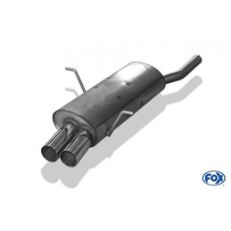 Escape deportivo Fox BMW 3er E46 316/ 318 Todos