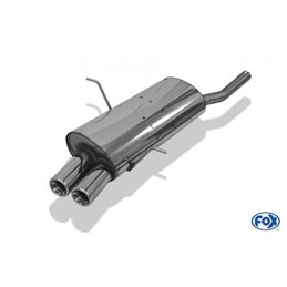 Escape deportivo Fox BMW 3er E46 316/ 318 Todos