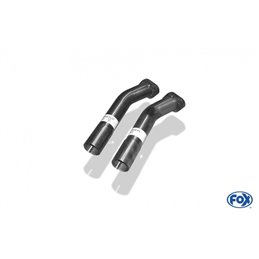 Escape deportivo Fox BMW 3er E46 320/ 323/ 328 Bj. 98-00 Halbanlage desde Kat