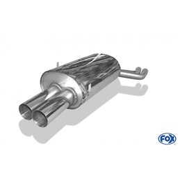Escape deportivo Fox BMW 3er E46 320/ 325/ 330 Bj. desde 00 Todos
