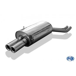 Escape deportivo Fox BMW 3er E46 320/ 325/ 330 Bj. desde 00 Todos