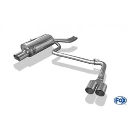 Escape deportivo Fox BMW 3er E46 320/ 325/ 330 Bj. desde 00 Todos