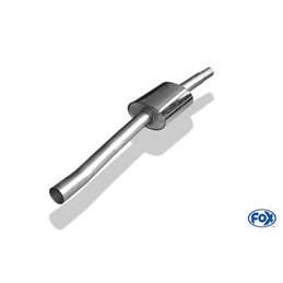 Escape deportivo Fox BMW 3er E46 316Ti/ 318Ti Compact Todos