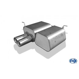 Escape deportivo Fox BMW 3er E46 316Ti/ 318Ti Compact Todos