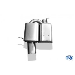 Escape deportivo Fox BMW 3er E46 316Ti/ 318Ti Compact Todos