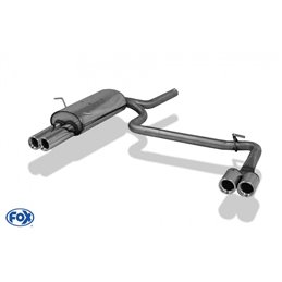 Escape deportivo Fox BMW 3er E46 316/ 318 Todos