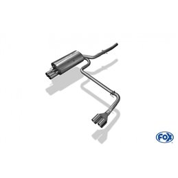 Escape deportivo Fox BMW 3er E46 320d Todos