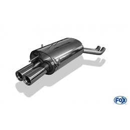 Escape deportivo Fox BMW 3er E46 330d/ 330xd Todos