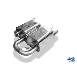 Escape deportivo Fox Bmw 3er E90/91/92/93 318i/320i Todos