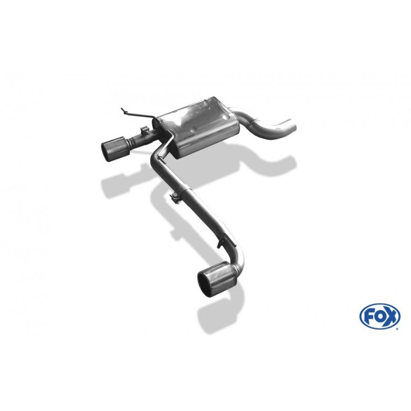 Escape deportivo Fox BMW 3er E90/91/92/93 325d 330d Todos